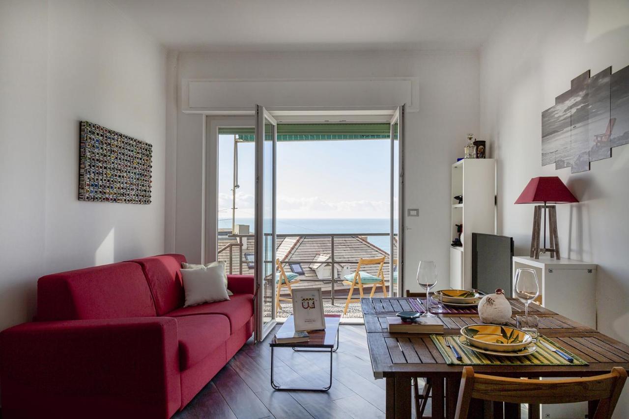 Sunset Apartment Above The Sea By Wonderful Italy Больяско Екстер'єр фото