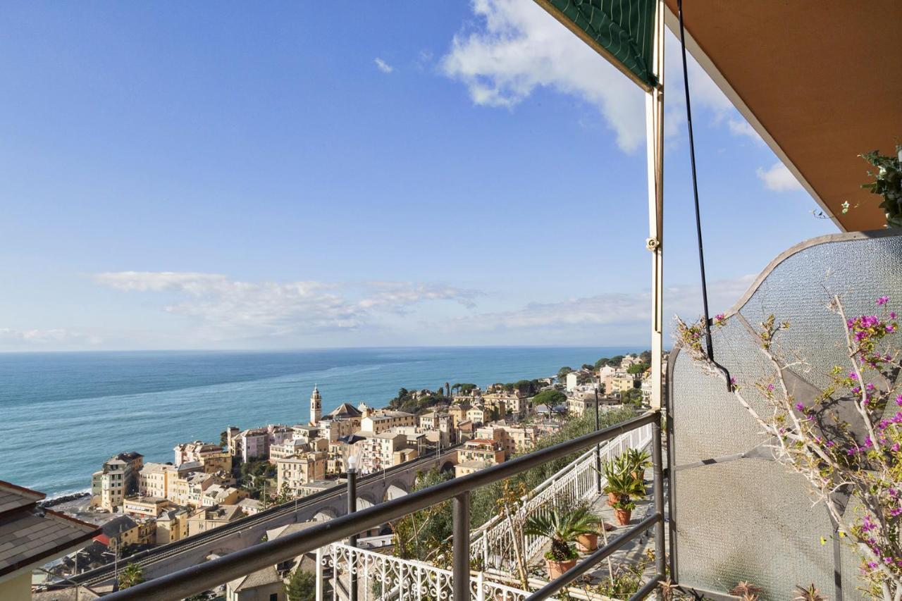 Sunset Apartment Above The Sea By Wonderful Italy Больяско Екстер'єр фото