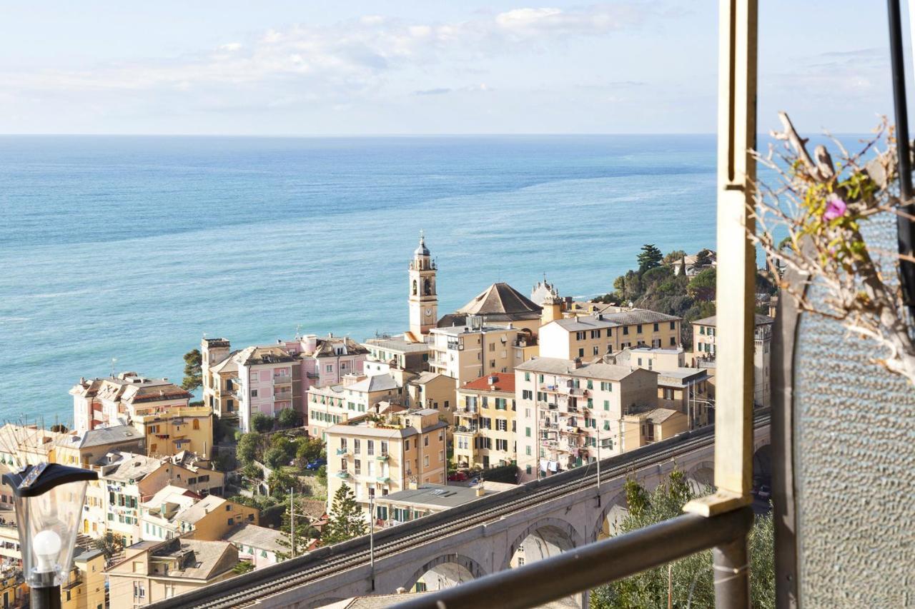 Sunset Apartment Above The Sea By Wonderful Italy Больяско Екстер'єр фото